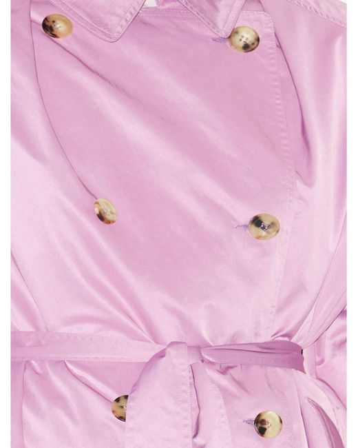 Manteau long Isabel Marant en coloris Pink