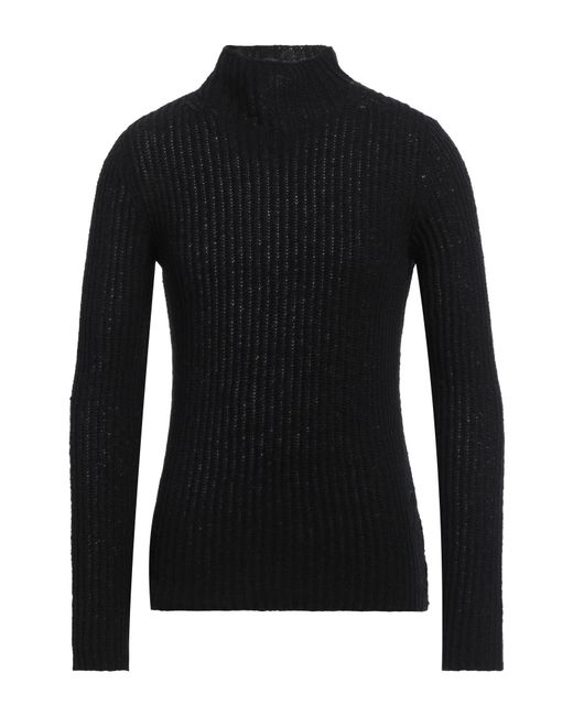 Dries Van Noten Black Turtleneck Wool, Cashmere for men