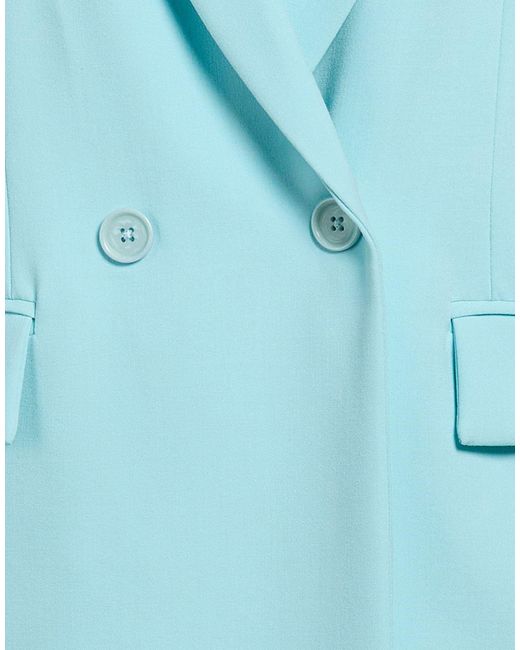 Dixie Blue Sky Blazer Polyester, Viscose, Elastane