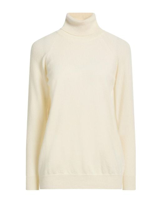 Drumohr White Turtleneck
