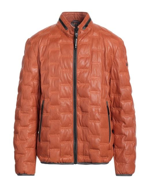 Milestone Orange Puffer for men