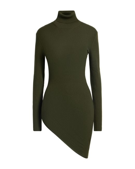 Loro Piana Green Turtleneck Virgin Wool