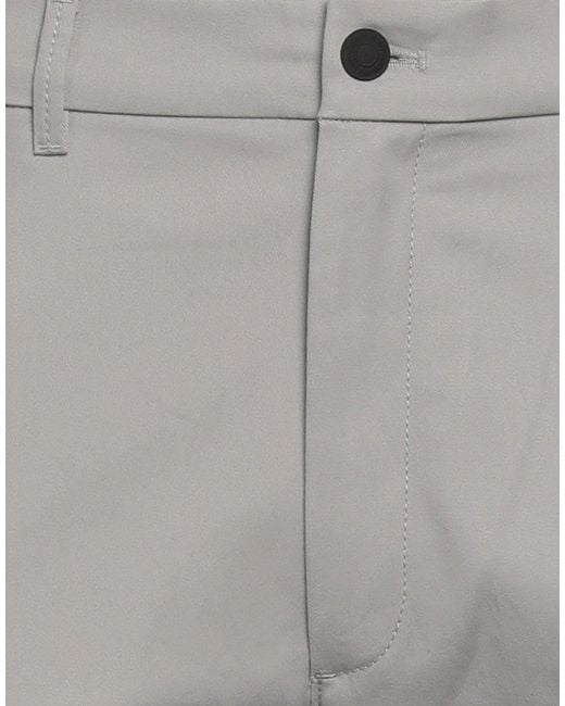 Calvin Klein Gray Pants Cotton, Elastane for men