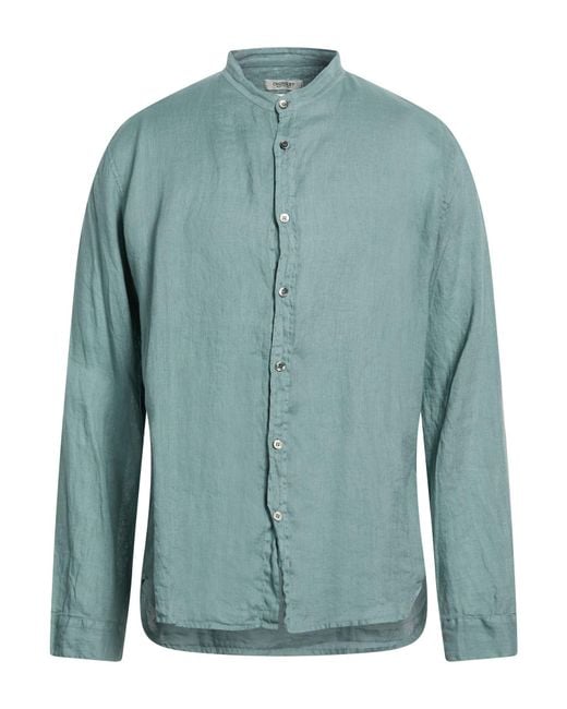 Crossley Green Shirt Linen for men