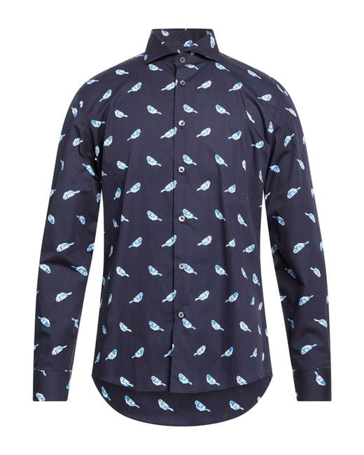 Daniele Alessandrini Blue Shirts for men