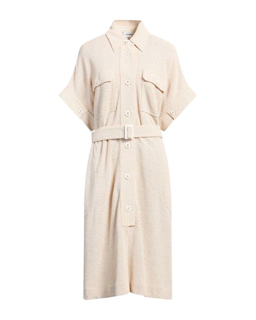 St. John Natural Midi Dress