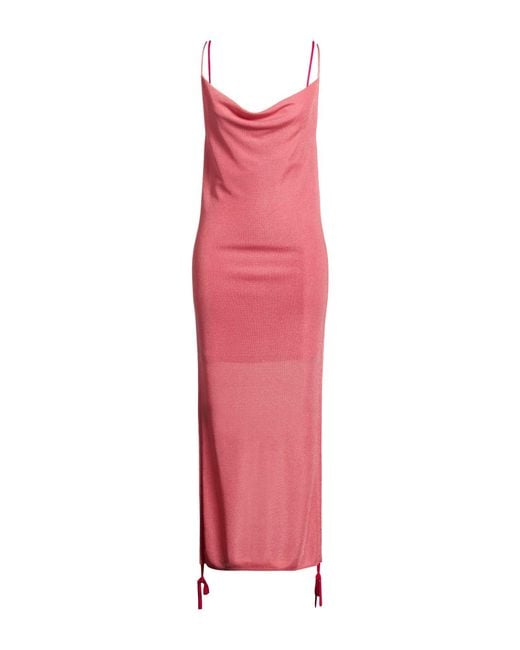 Dion Lee Pink Maxi Dress