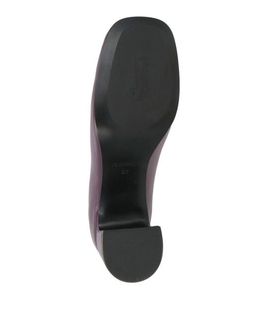 Jeannot Purple Pumps Leather