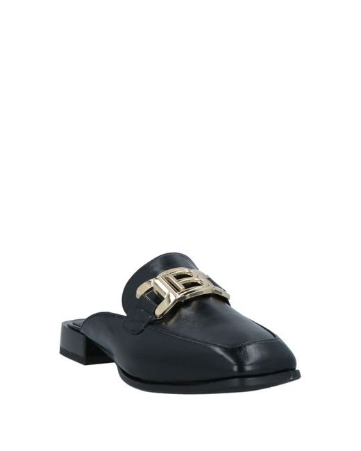 Laura Biagiotti Black Mules & Clogs