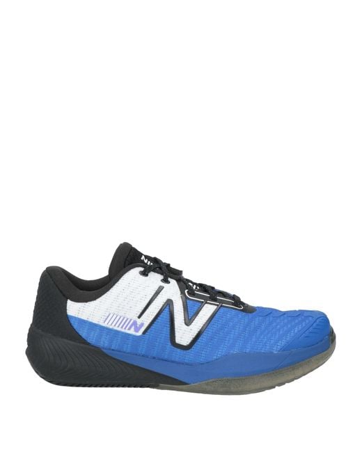 New Balance Blue Sneakers Textile Fibers for men