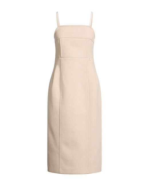 Twinset Natural Midi Dresses