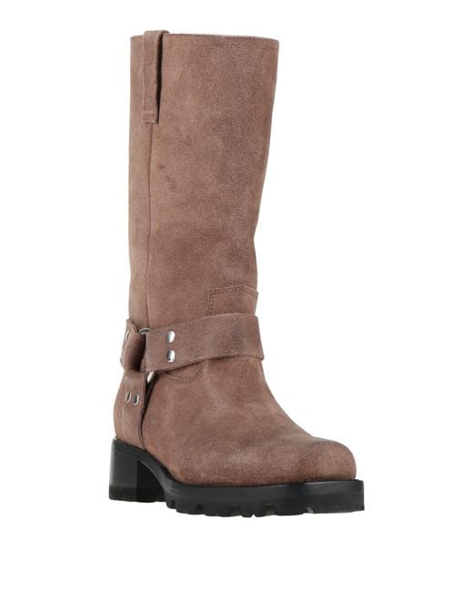 Paris Texas Brown Tan Boot Leather