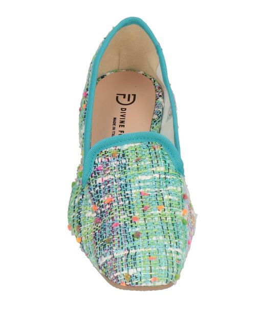 Divine Follie Green Loafer