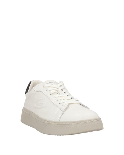 Alberto Guardiani White Trainers for men