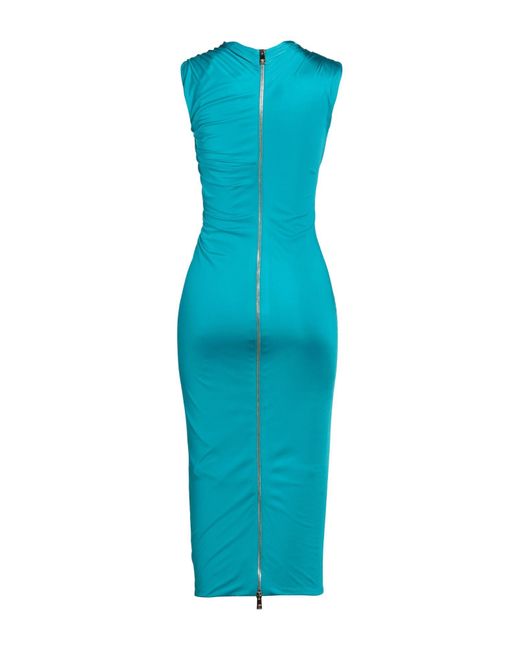 Vestido midi Versace de color Blue