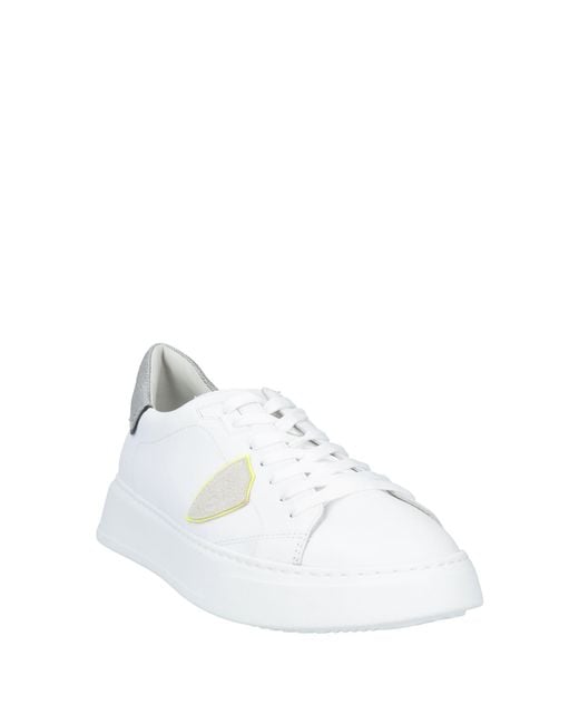 Philippe Model White Sneakers Leather for men