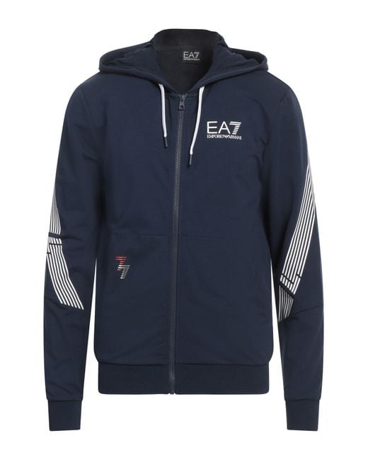 Sudadera EA7 de hombre de color Blue