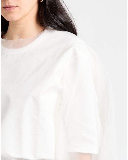 Undercover White Jun Takahashi T-Shirt Cotton, Polyester