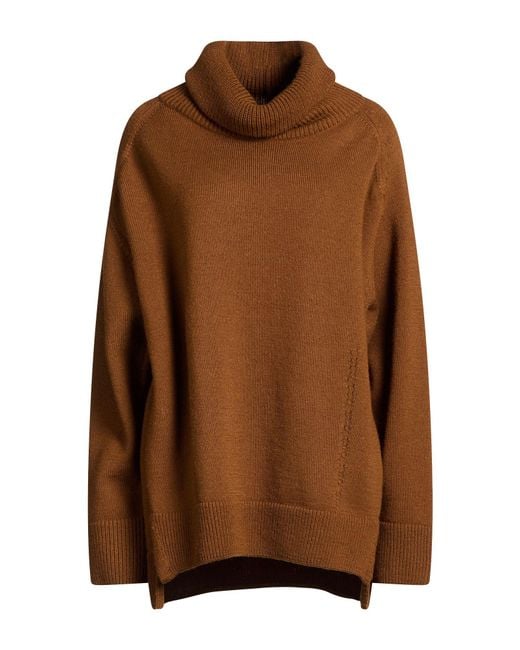 Junya Watanabe Brown Turtleneck Wool