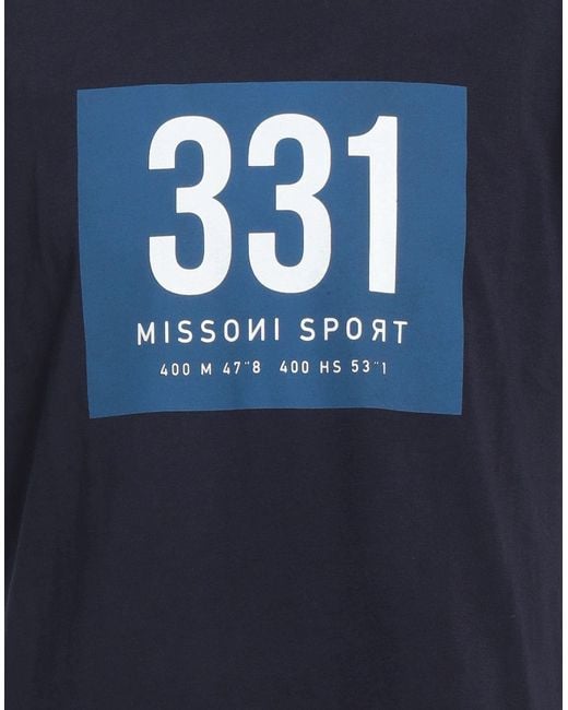 Missoni T-shirts in Blue für Herren