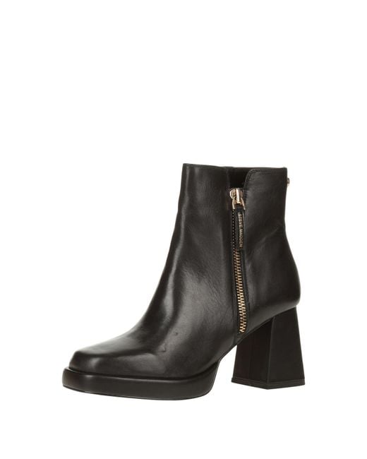 Steve Madden Black Ankle Boots