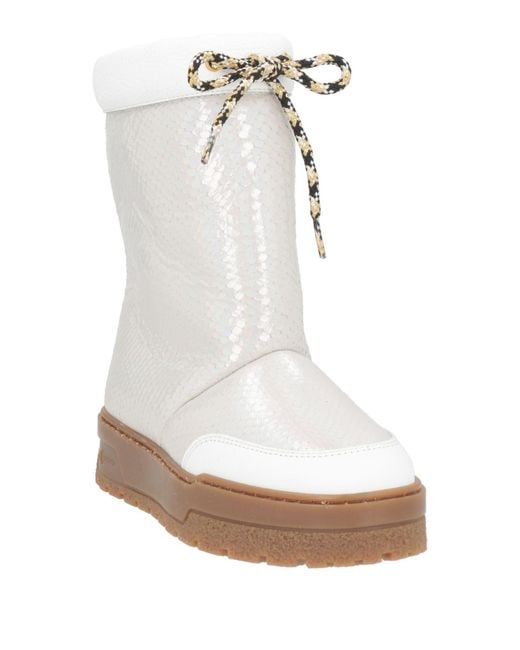 Pollini White Stiefelette