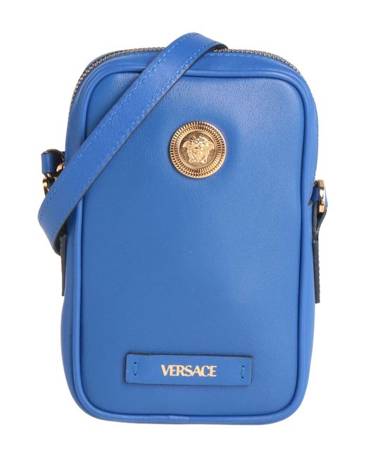 Versace Blue Cross-body Bag for men