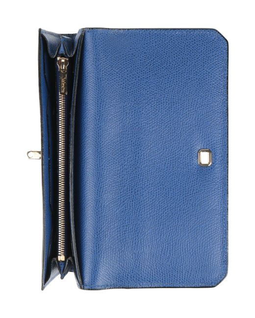 Valextra Blue Brieftasche