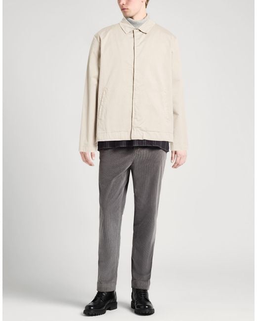 Crossley Natural Sand Jacket Cotton, Elastane for men