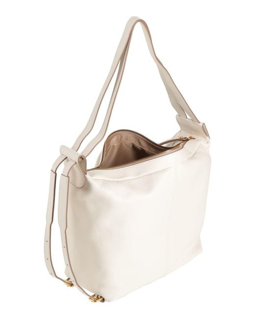 Gianni Chiarini White Shoulder Bag