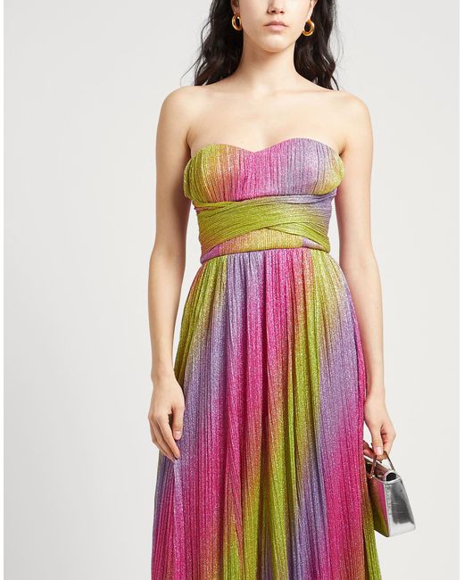 SILENCE LIMITED Pink Maxi-Kleid