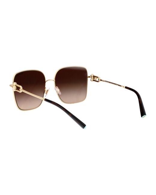 Tiffany & Co Brown Sonnenbrille
