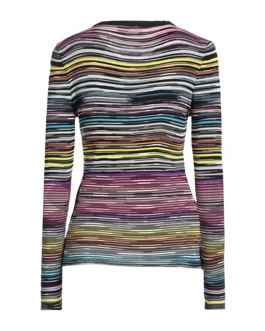 Missoni Black Cardigan Wool, Viscose