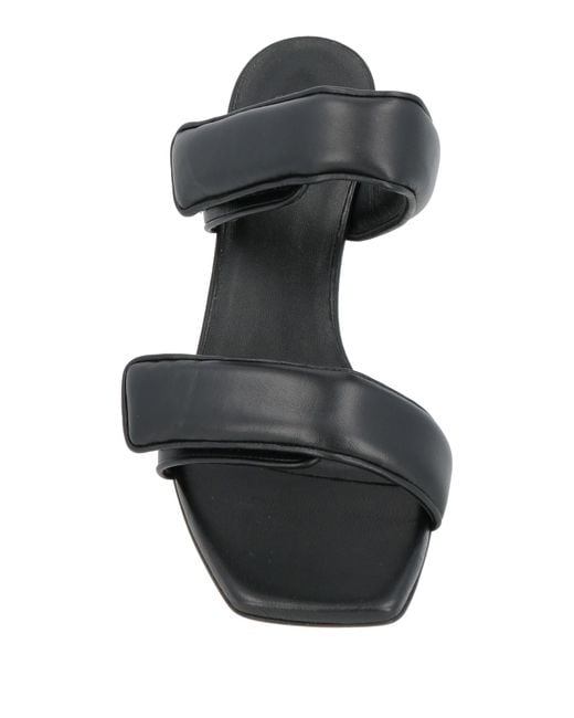 Gia Borghini Black Sandals