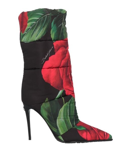 Dolce & Gabbana Green Ankle Boots
