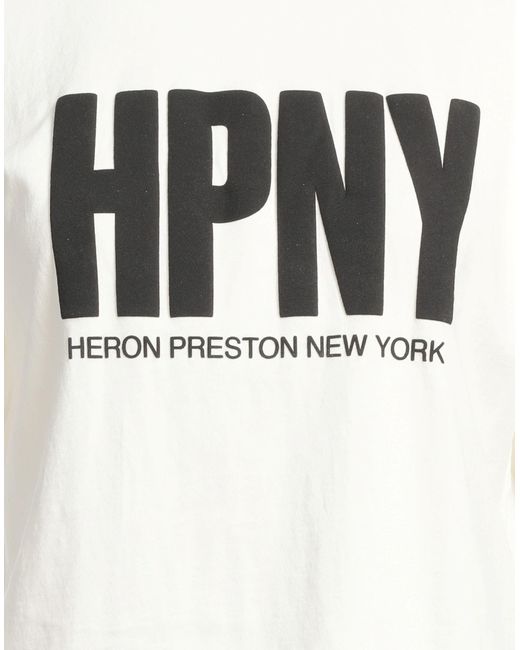 Heron Preston White T-shirts