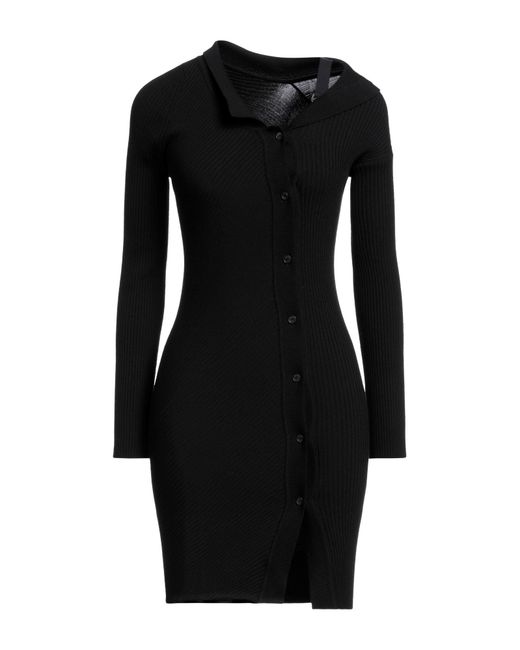Jacquemus Black Mini-Kleid
