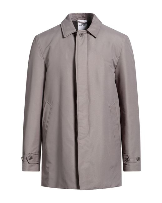 Aspesi Brown Coat for men