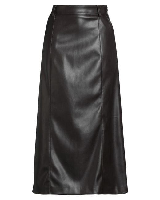 Alpha Studio Black Midi Skirt