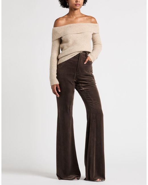 Rick Owens Natural Sweater Alpaca Wool, Polyamide, Wool, Elastane