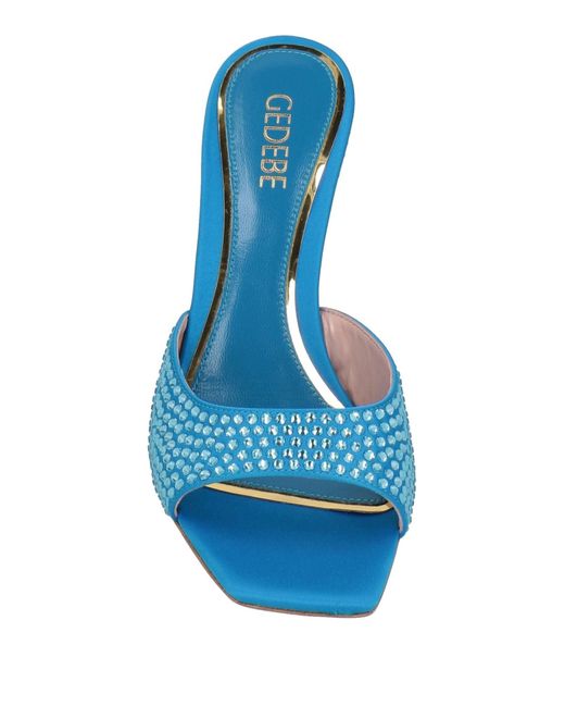 Gedebe Blue Sandals