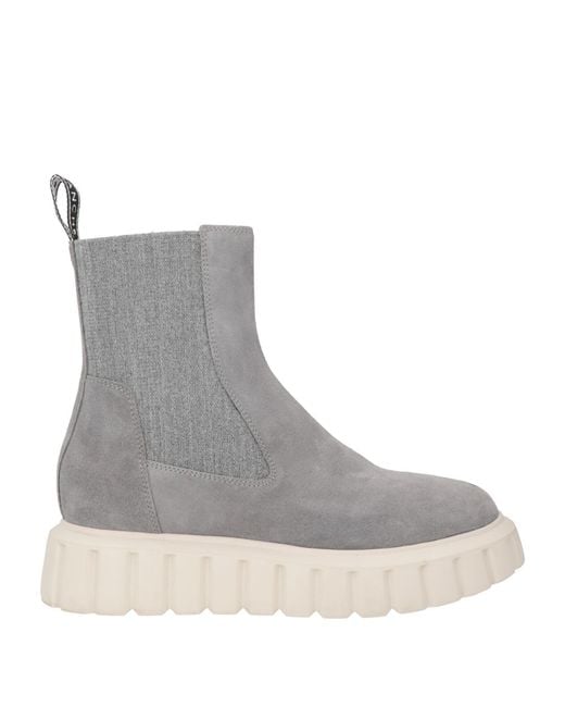 Voile Blanche Gray Ankle Boots