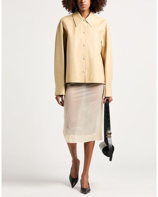 Jil Sander Natural Jacket Calfskin