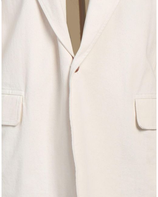 Denimist White Blazer for men
