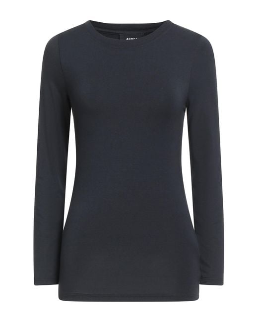 Alpha Studio Blue Midnight T-Shirt Viscose, Elastane