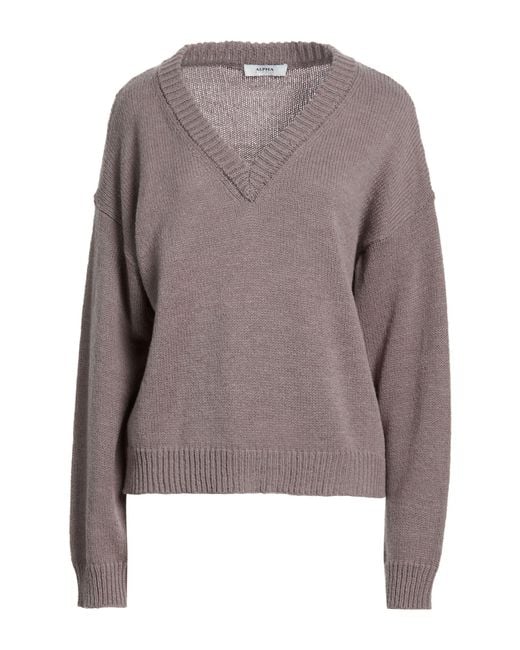 Pullover Alpha Studio de color Brown
