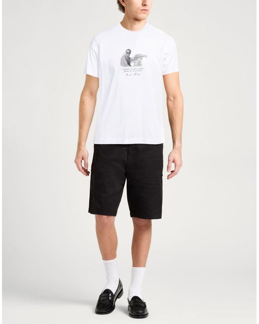 Tombolini White Zero Gravity T-Shirt Cotton for men