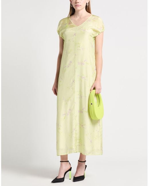 Alysi Yellow Maxi Dress