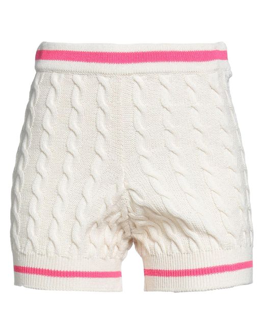 ViCOLO Gray Ivory Shorts & Bermuda Shorts Cotton, Acrylic