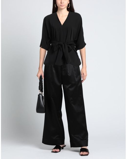 RUE DU BAC Black Top Polyester